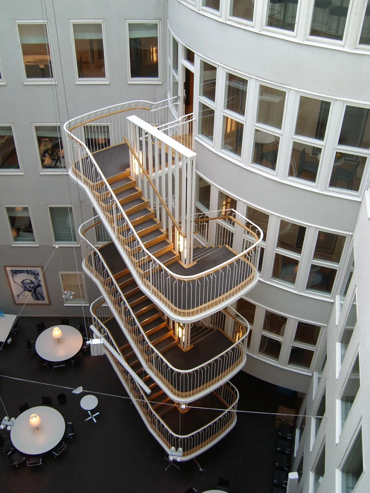 Ståltrappa — Norrmalmstorg